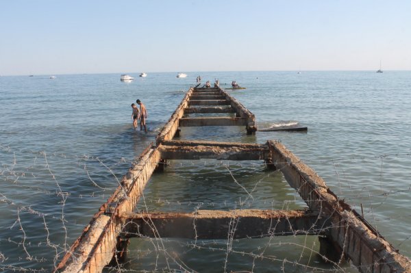 Травмоопасные пирсы Актау