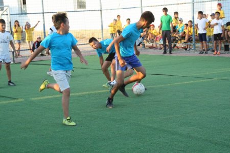 Товарищеский турнир по футболу среди детских летних лагерей