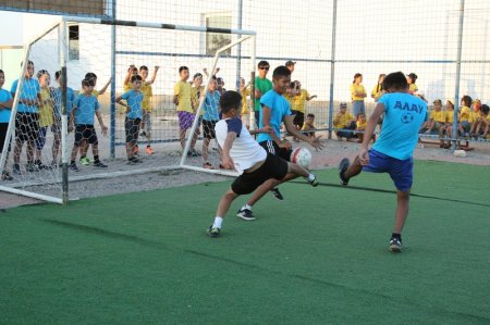 Товарищеский турнир по футболу среди детских летних лагерей
