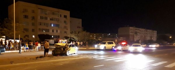 Двое человек пострадали в ночном ДТП в Актау