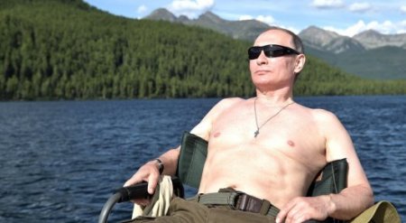 Опубликовано полное видео охоты Путина на щуку