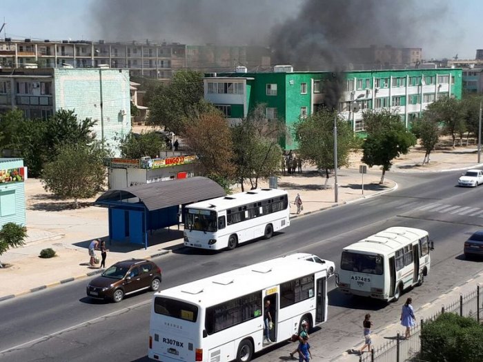 При пожаре в 153 доме 3 микрорайона Актау пострадал один человек