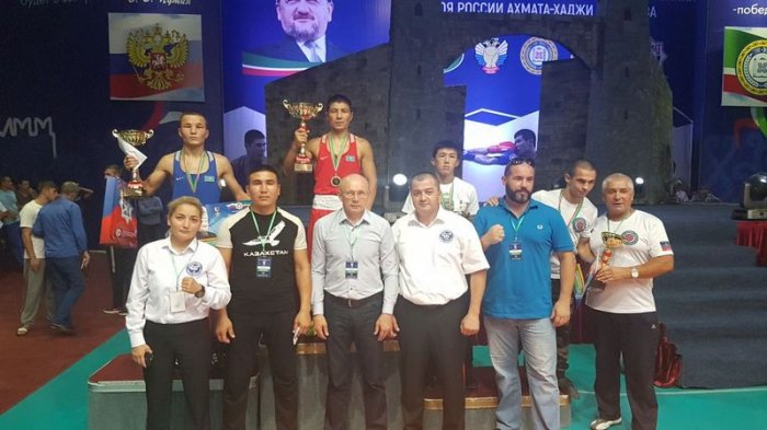 Актауские боксеры завоевали пять медалей на международном турнире в Грозном