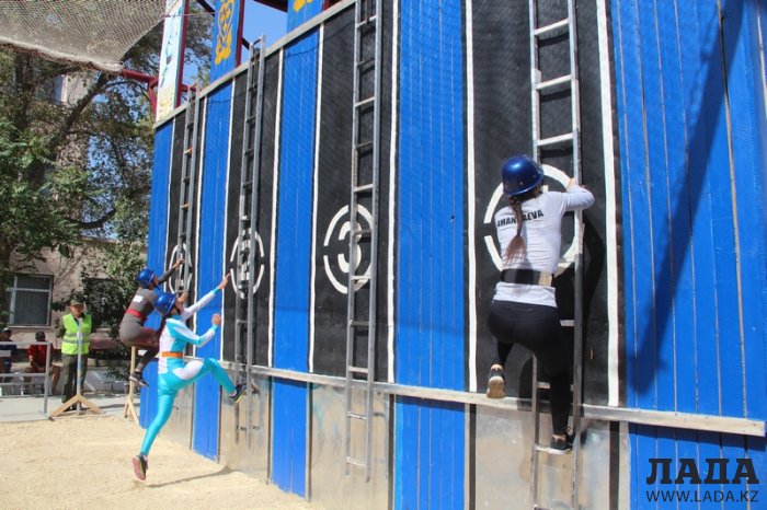 Сборная Мангистау лидирует по итогам первого дня чемпионата Казахстана по пожарно-спасательному спорту