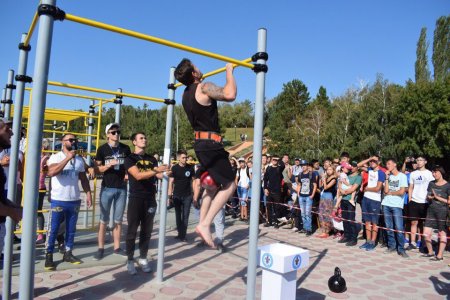 Ильдар Ягъяев из Актау поставил новый рекорд на чемпионате РК по street workout