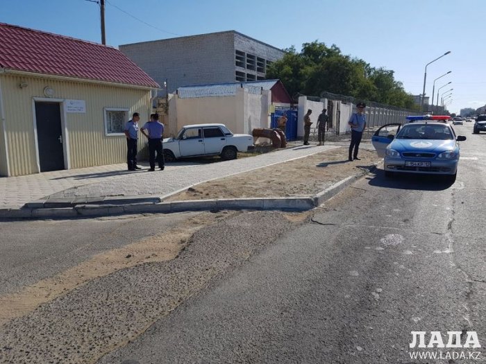 Нетрезвый водитель совершил ДТП в 22 микрорайоне Актау