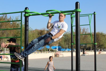 Названы победители чемпионата по street workout в Актау