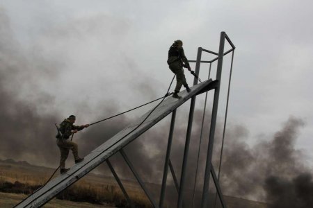 Только 18 спецназовцев Нацгвардии из 90 после испытаний получили краповые береты