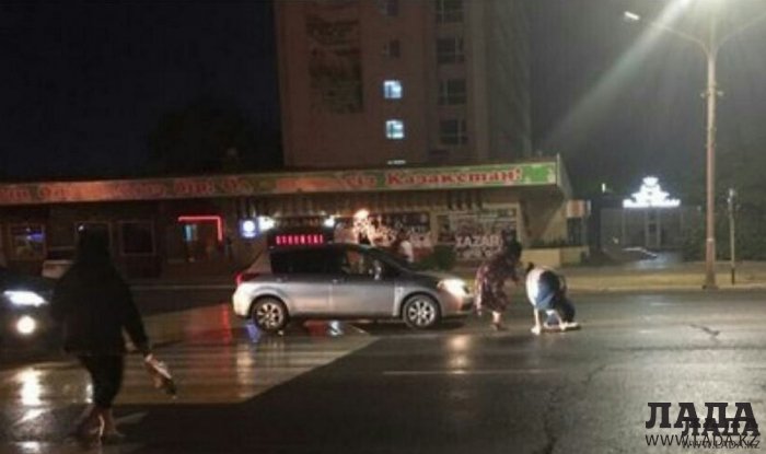 В Актау в 2017 году произошло 10 аварий с наездами на пешеходов