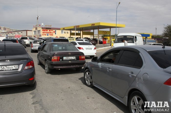 Обзор ситуации на автозаправках Актау 30 сентября