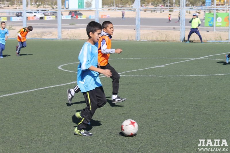 Растет футбольная смена