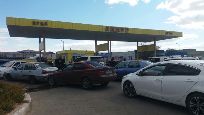 Обзор ситуации на автозаправках Актау 2 октября