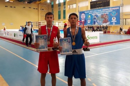 Боксеры из Мангистау завоевали 10 медалей на республиканском турнире в Атырау