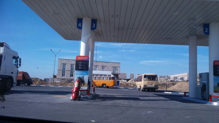 Обзор ситуации на автозаправках Актау 6 октября