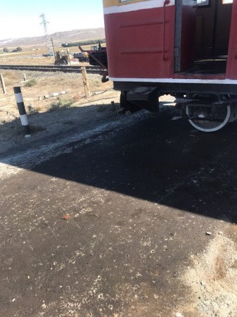 В Шетпе с рельс сошел тепловоз