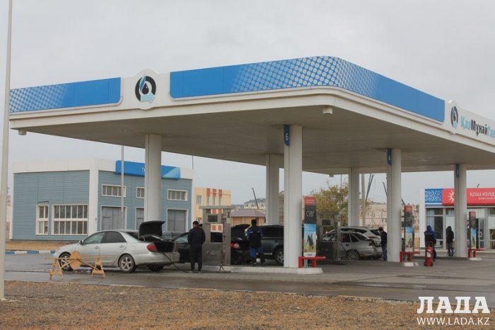 Цена за литр сжиженного газа на автозаправках «КазМунайГаз» в Актау выросла до 45 тенге
