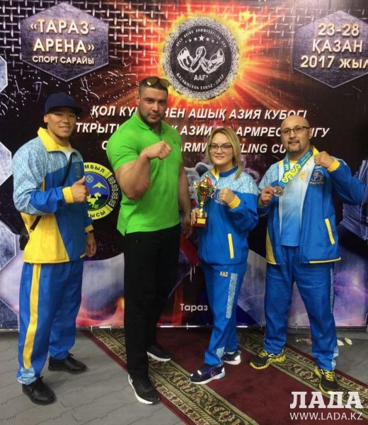 Мангистауские армрестлеры стали призерами кубка Азии