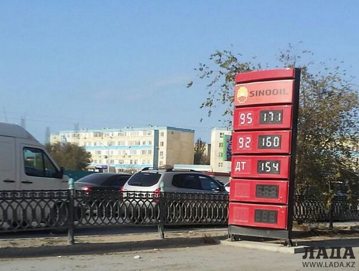 Обзор ситуации на автозаправках Актау 8 ноября