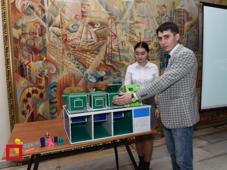 "Умную" мусорку за семь миллионов тенге предложили астанчанам студенты