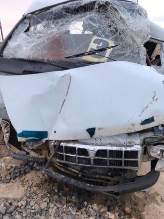 Прокуратура Жанаозена: В результате столкновения «ГАЗели» и тепловоза погибли девять человек