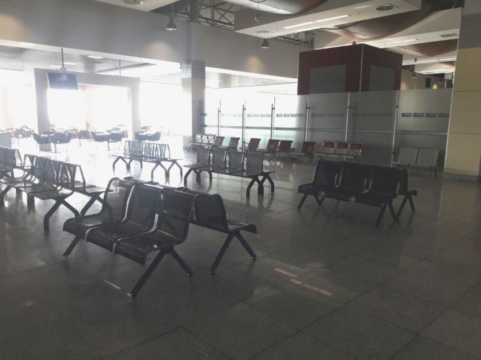 На условия в аэропорту Актау пожаловался пассажир