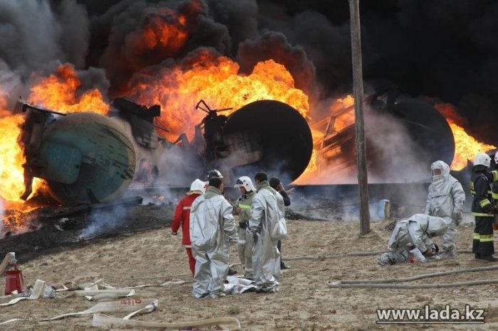 Десять аварий на железнодорожных переездах в Мангистау