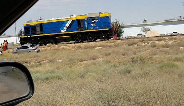 Десять аварий на железнодорожных переездах в Мангистау