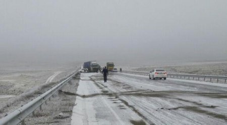 ДТП на трассе Бейнеу- Шетпе (Видео)