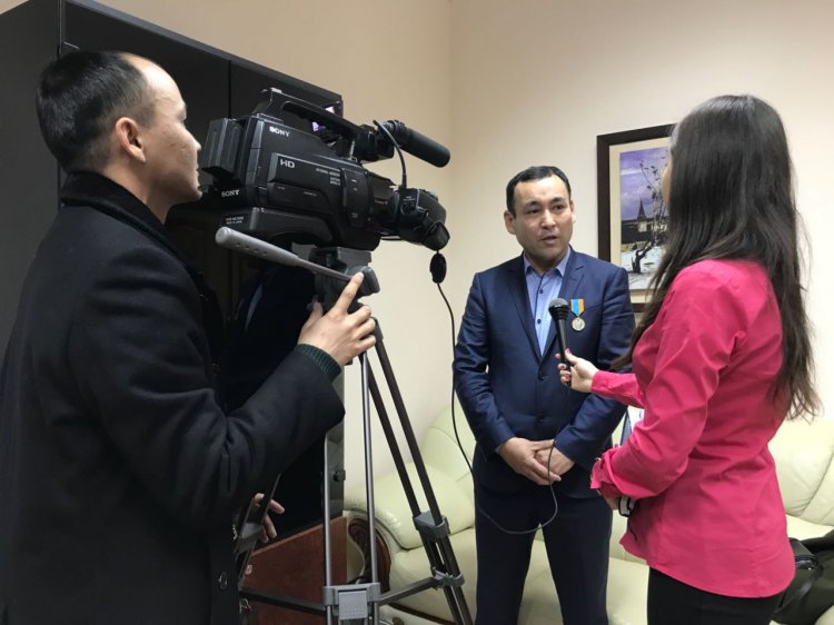 Мангистауский филиал РГП на ПВХ «Профессиональная военизированная аварийно-спасательная служба» отметил День независимости РК и наградил лучших специалистов