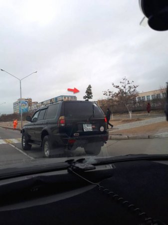 АвтоЁлка на дорогах Актау