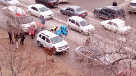 В Актау машина сбила мужчину между 5 и 7 микрорайонами
