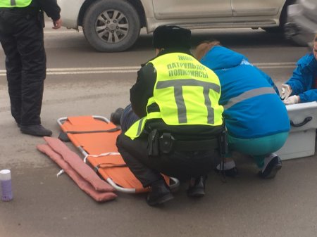 В Актау машина сбила мужчину между 5 и 7 микрорайонами