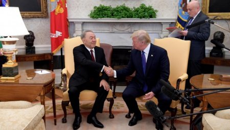 О чем договорились Нурсултан Назарбаев и Дональд Трамп