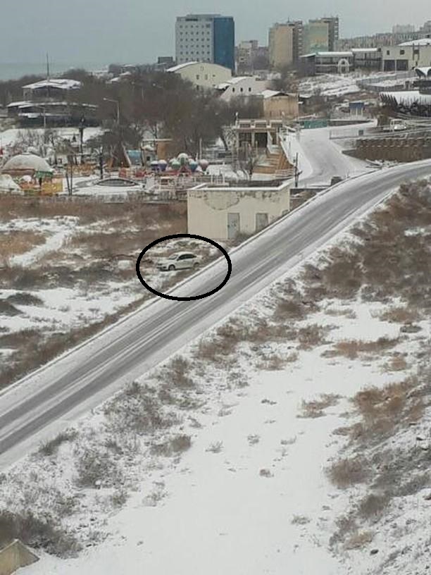 Упал и перевернулся?