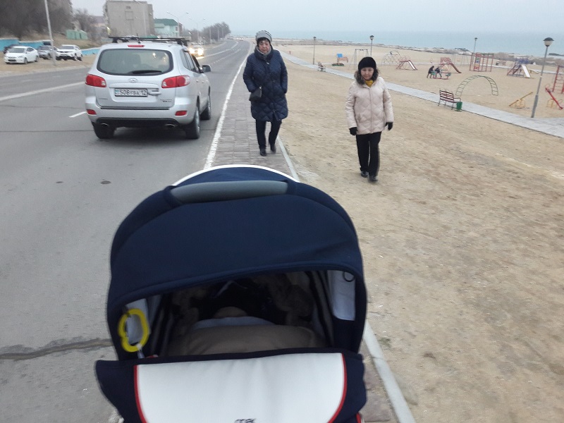 Экстремальная прогулка в Актау