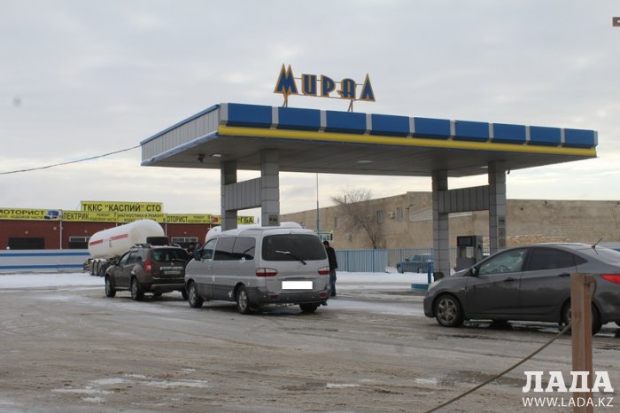 Обзор ситуации на автозаправках Актау 20 февраля