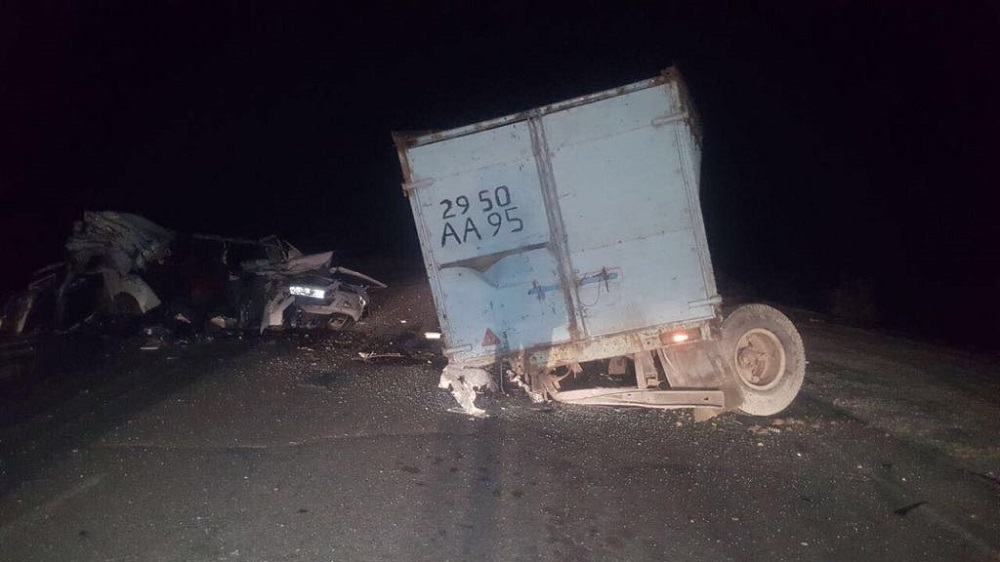 В ДВД Мангистау опровергли слухи о смертельном ДТП на трассе Актау-Бейнеу