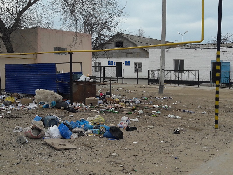Свалка в поселке Умирзак