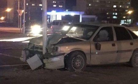 ДТП на перекрестке 22 мкр ВИДЕО