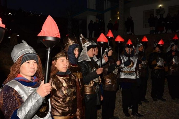 На Отпан тау зажгли огонь Единства