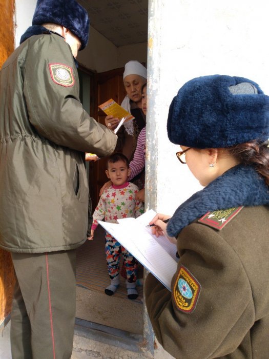 С начала года в Актау произошло шесть пожаров в жилом секторе