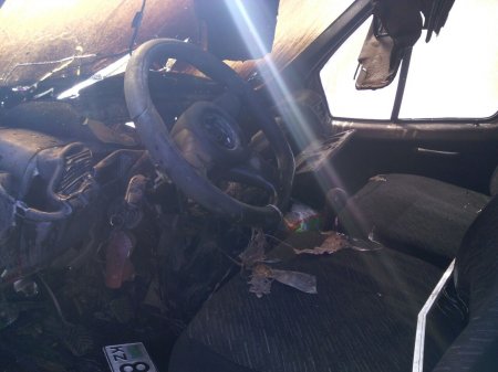 В 22 микрорайоне Актау сгорела «ГАЗель»