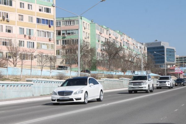Полицейские «взялись» за свадебные кортежи в Актау