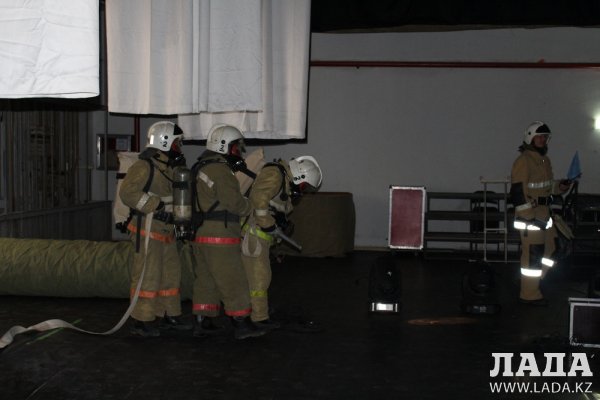 Учебная тревога: Из КДК имени Абая в Актау эвакуировали 200 человек