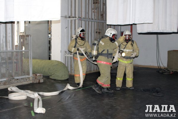 Учебная тревога: Из КДК имени Абая в Актау эвакуировали 200 человек