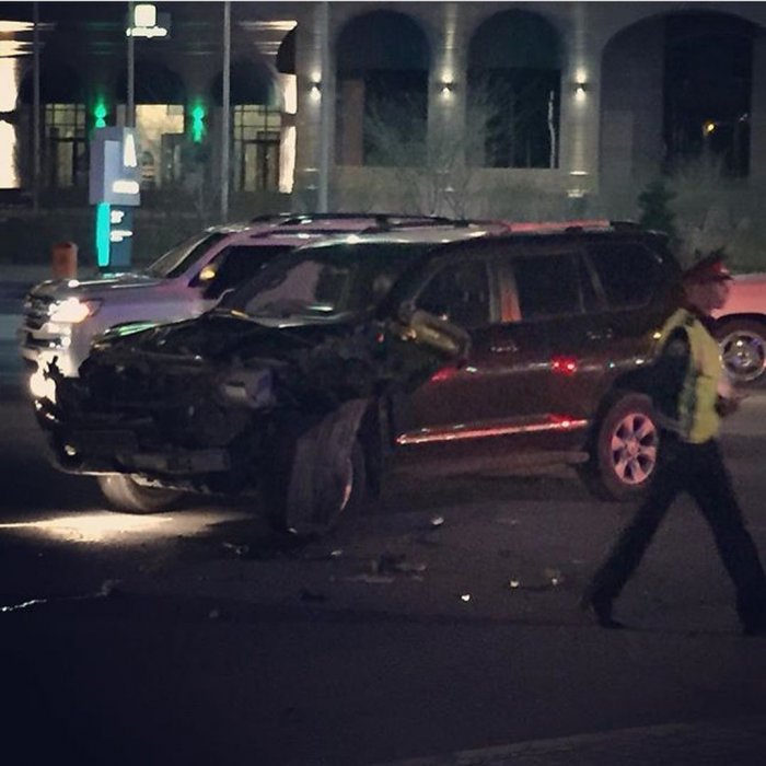 Последствия двух ночных ДТП в Актау попали на фото и видео