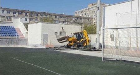 Какие изменения ждут футбольное поле на стадионе «Жас Канат» в Актау