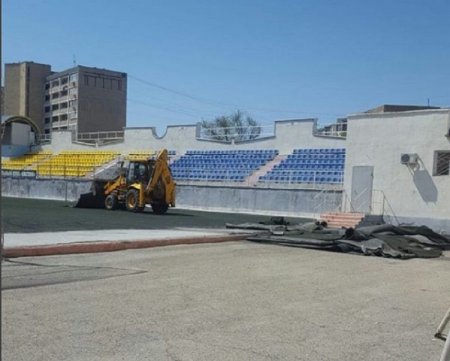 Какие изменения ждут футбольное поле на стадионе «Жас Канат» в Актау