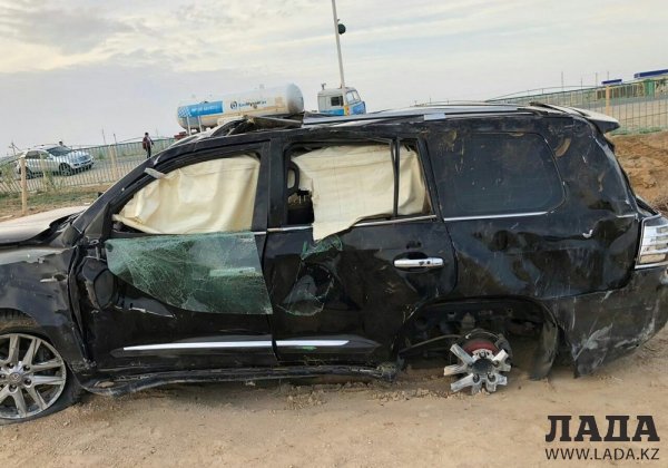 Перевертыш в Жанаозене: Одна из пострадавших в ДТП находится в реанимации в медикаментозном сне