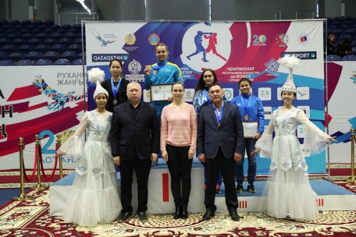 Жанна Баскаева из Актау завоевала «бронзу» на чемпионате Казахстана по боксу